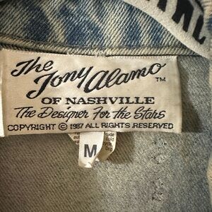 Vintage Tony Alamo NY NY Jean Jacket
